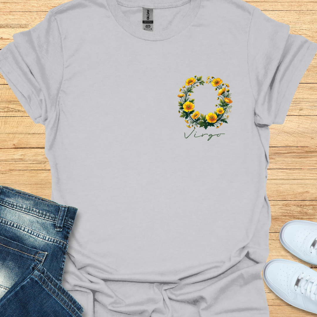 Virgo Buttercup Art T-Shirt