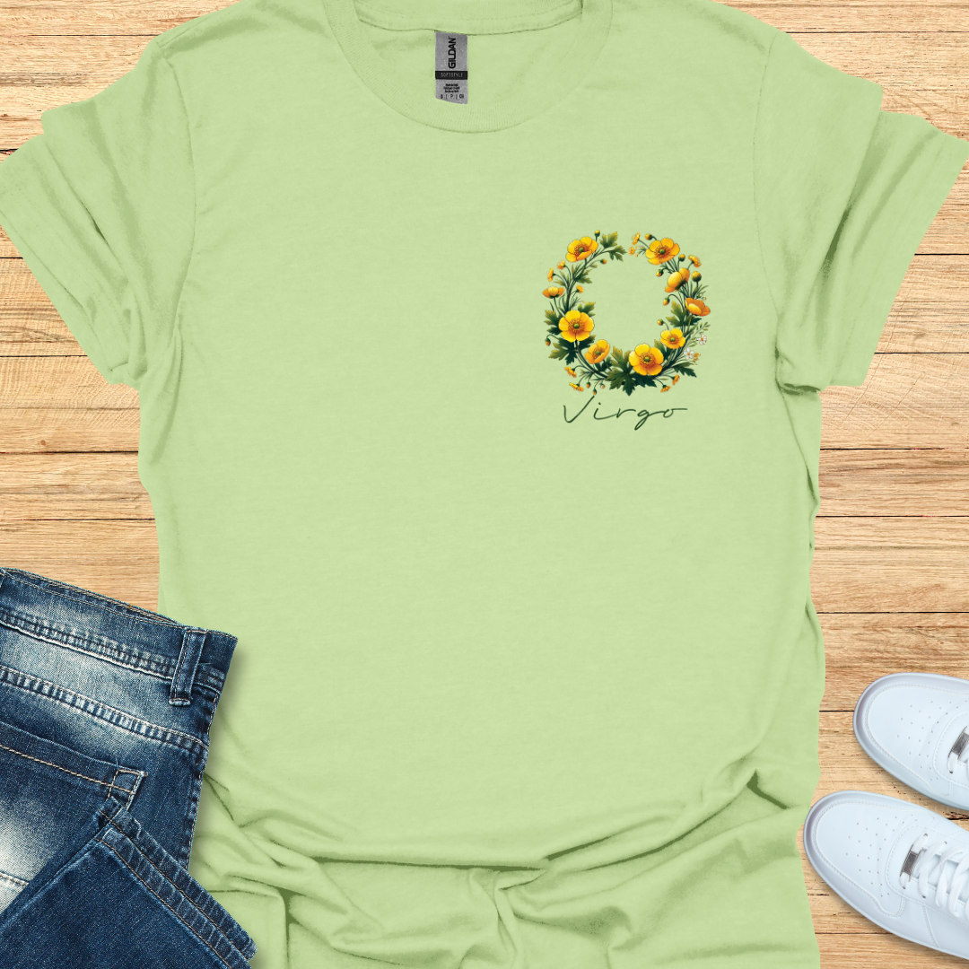 Virgo Buttercup Art T-Shirt