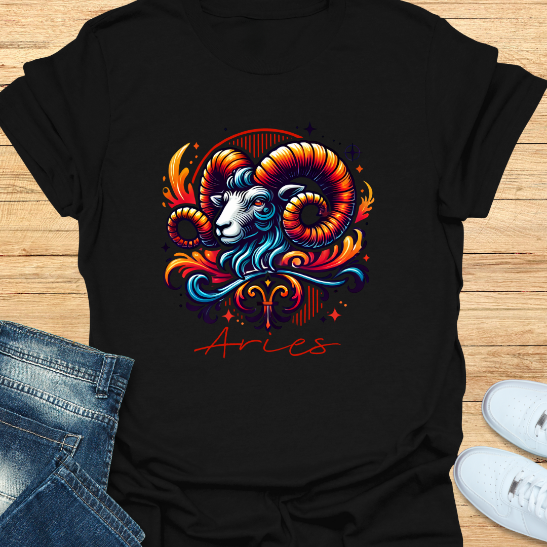 Aries Intricate Graphic T-Shirt