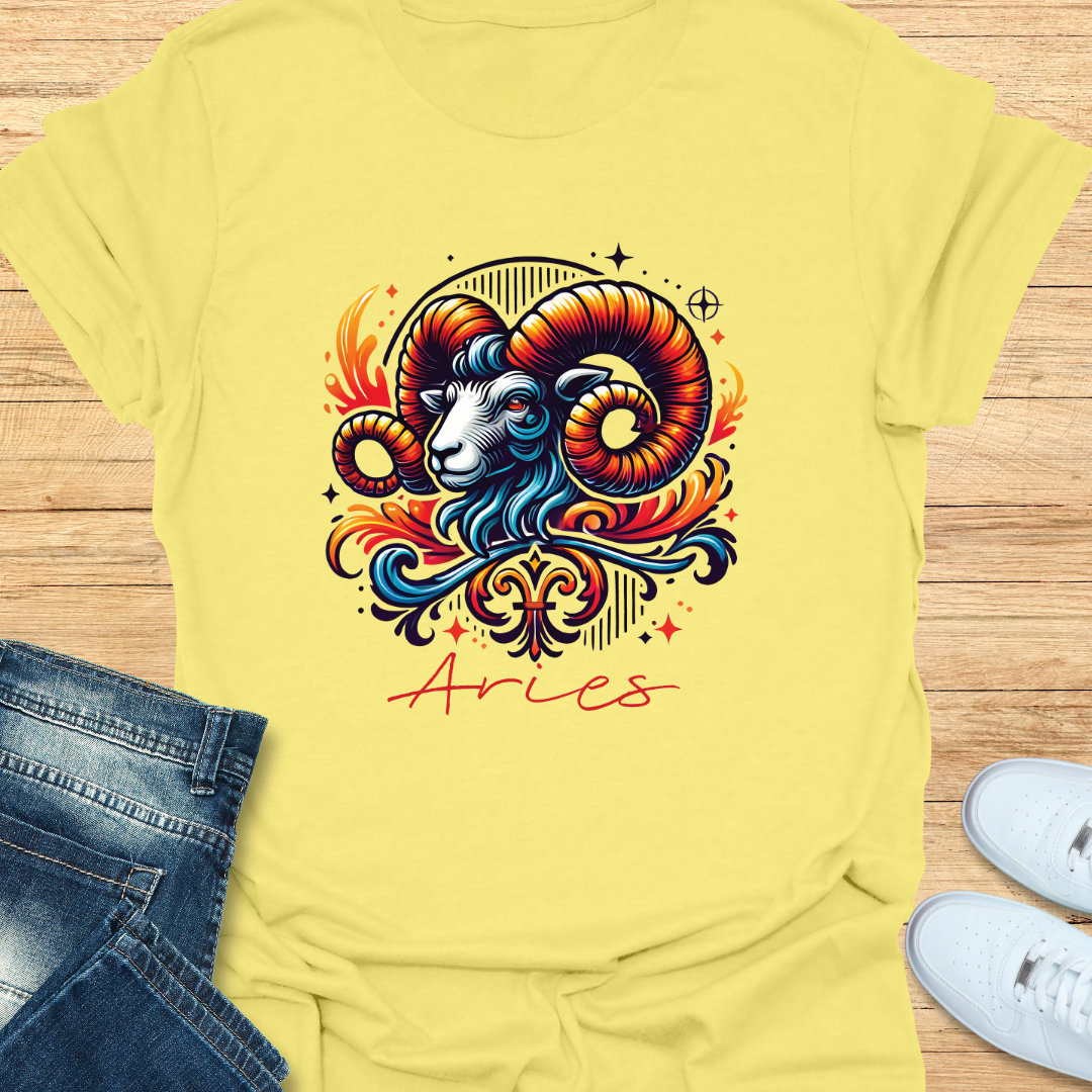 Aries Intricate Graphic T-Shirt