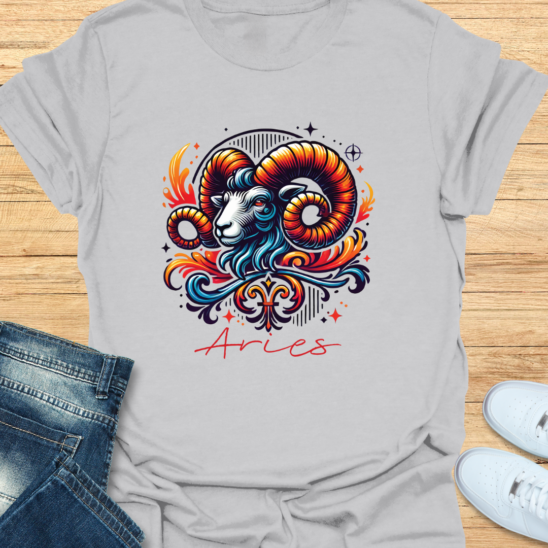 Aries Intricate Graphic T-Shirt