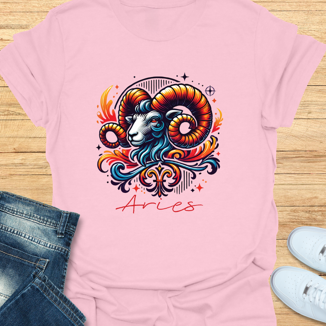 Aries Intricate Graphic T-Shirt
