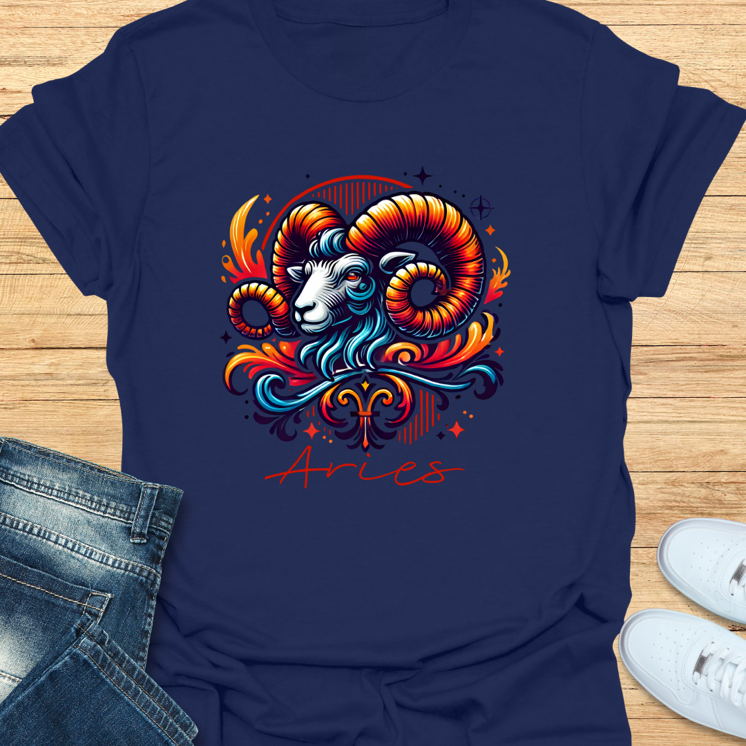 Aries Intricate Graphic T-Shirt