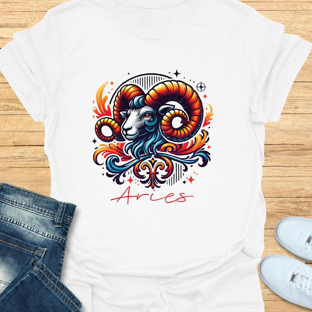 Aries Intricate Graphic T-Shirt