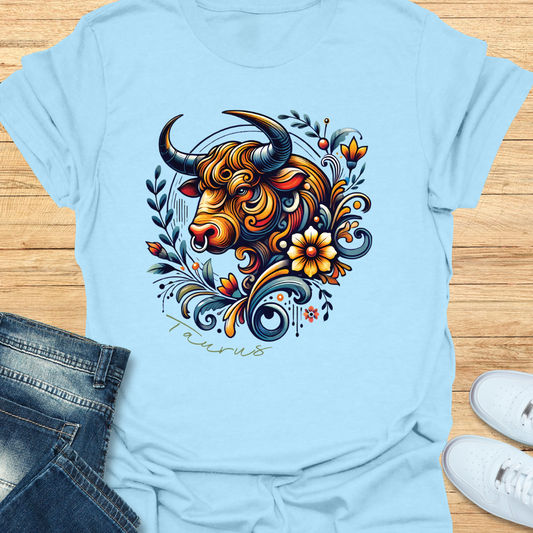 Taurus Intricate Graphic T-Shirt