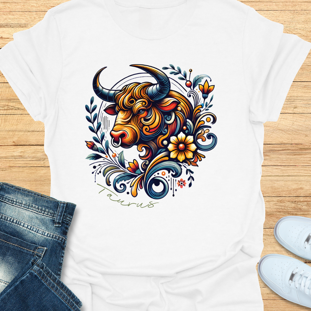 Taurus Intricate Graphic T-Shirt