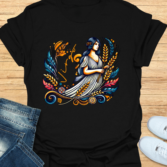 Virgo Intricate Graphic T-Shirt