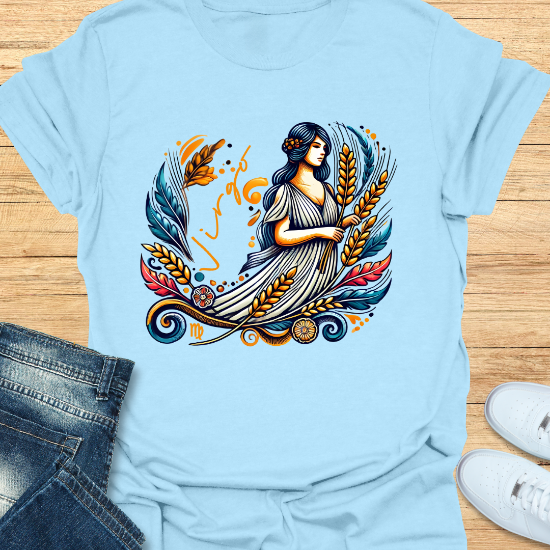 Virgo Intricate Graphic T-Shirt