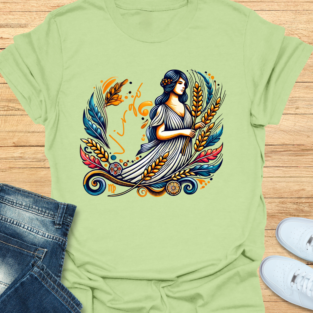 Virgo Intricate Graphic T-Shirt