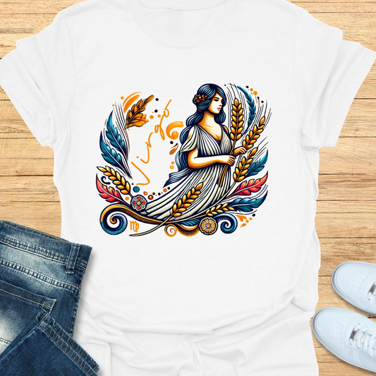 Virgo Intricate Graphic T-Shirt