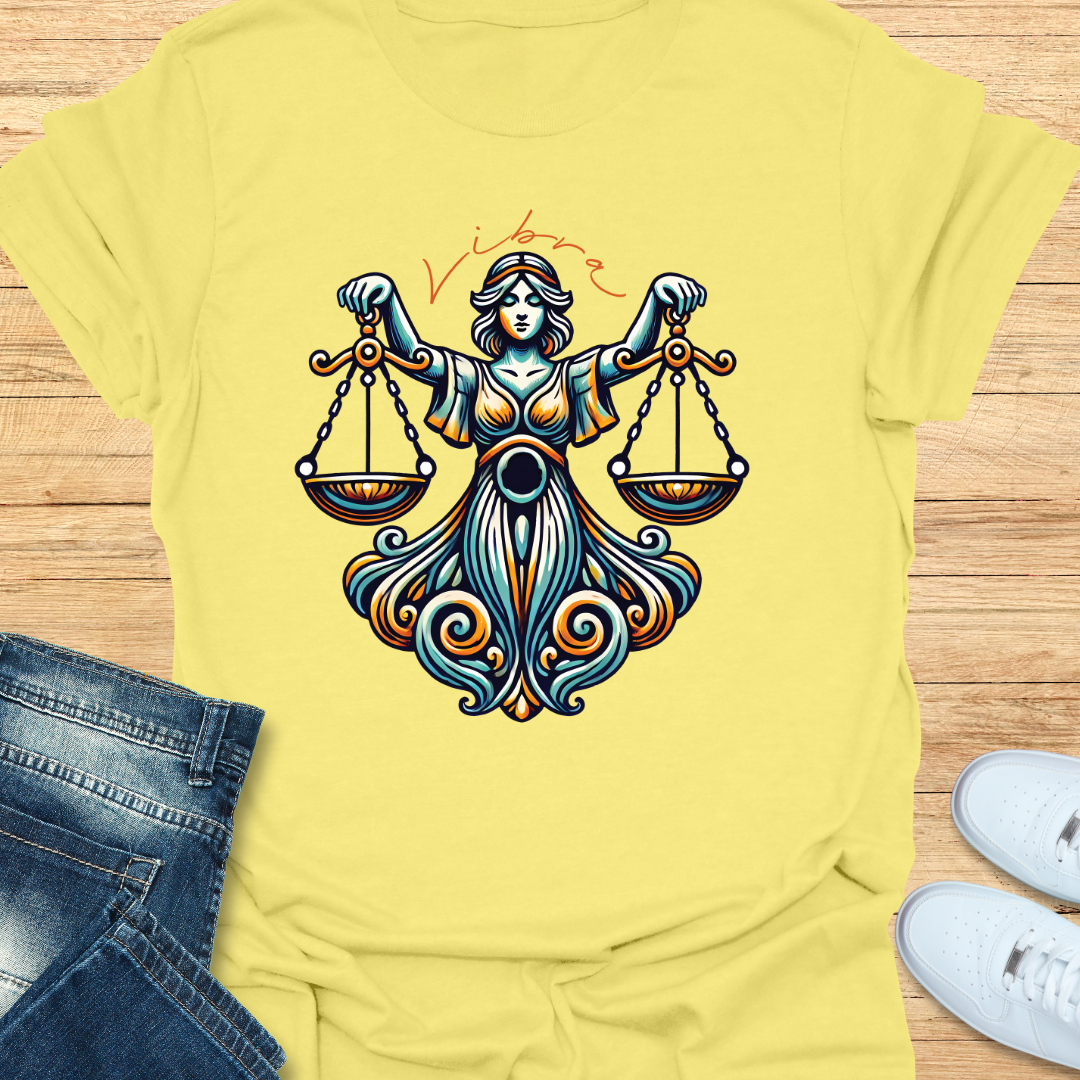 Libra Intricate Graphic T-Shirt