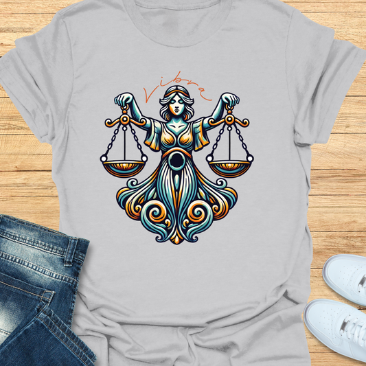 Libra Intricate Graphic T-Shirt