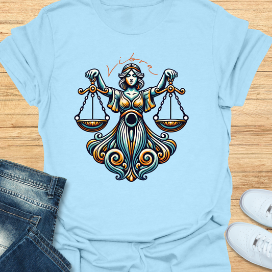 Libra Intricate Graphic T-Shirt