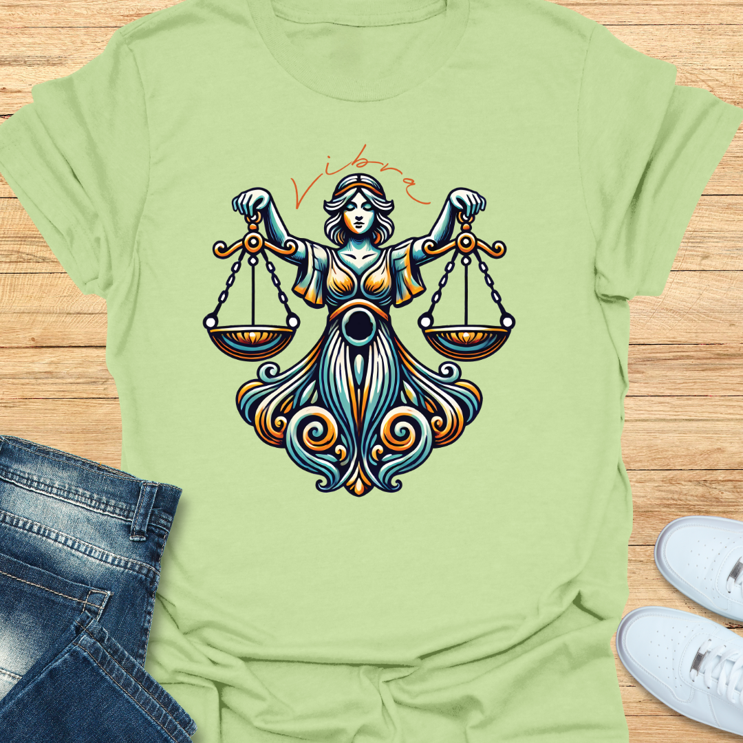 Libra Intricate Graphic T-Shirt