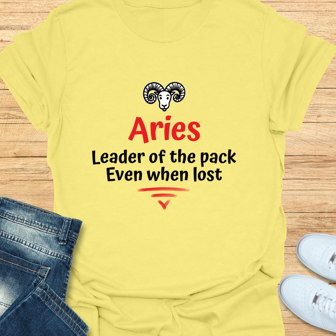 Aries Leader of the Pack T-Shirt