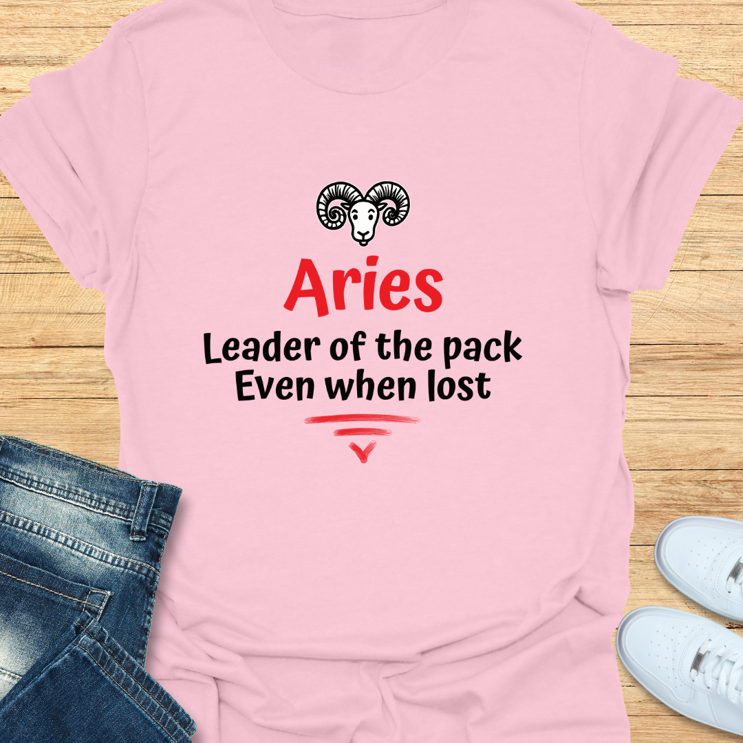 Aries Leader of the Pack T-Shirt