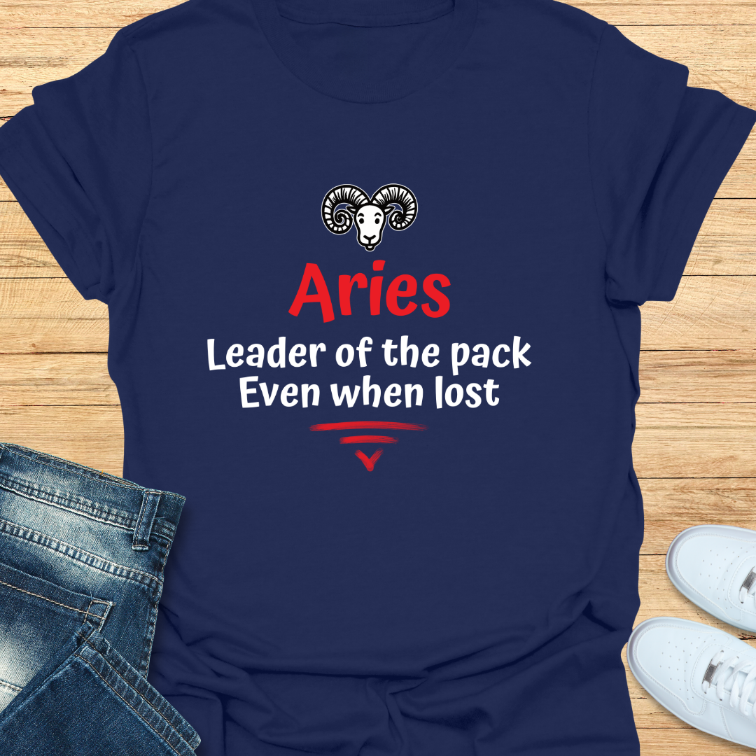 Aries Leader of the Pack T-Shirt