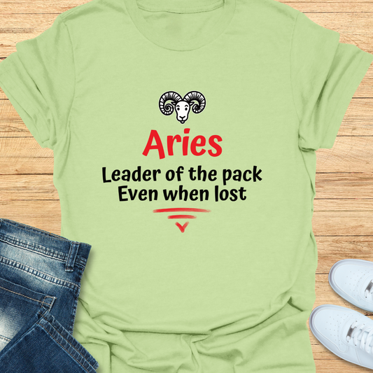 Aries Leader of the Pack T-Shirt