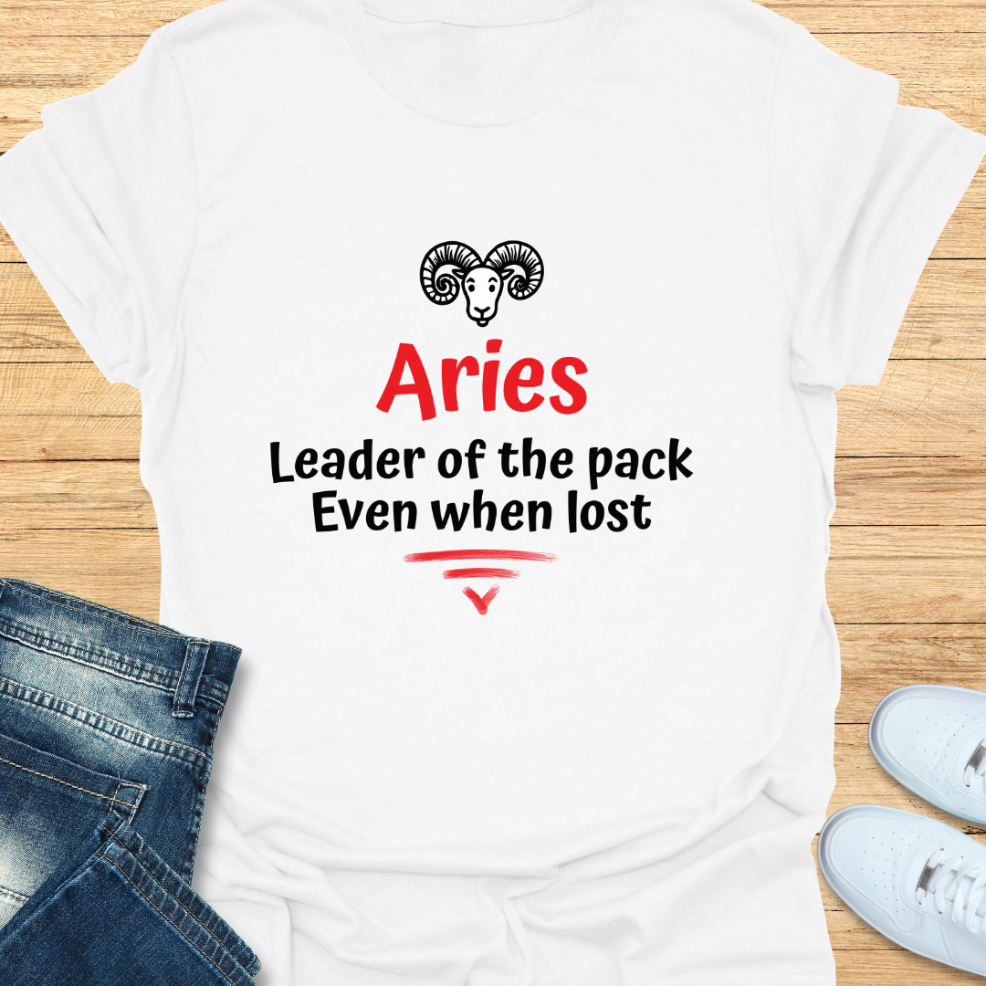 Aries Leader of the Pack T-Shirt