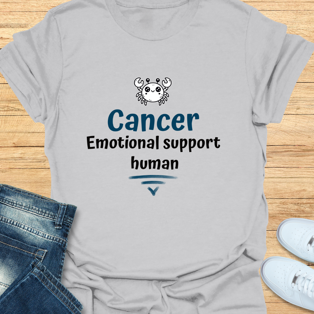 Cancer Emotional Support Human T-Shirt