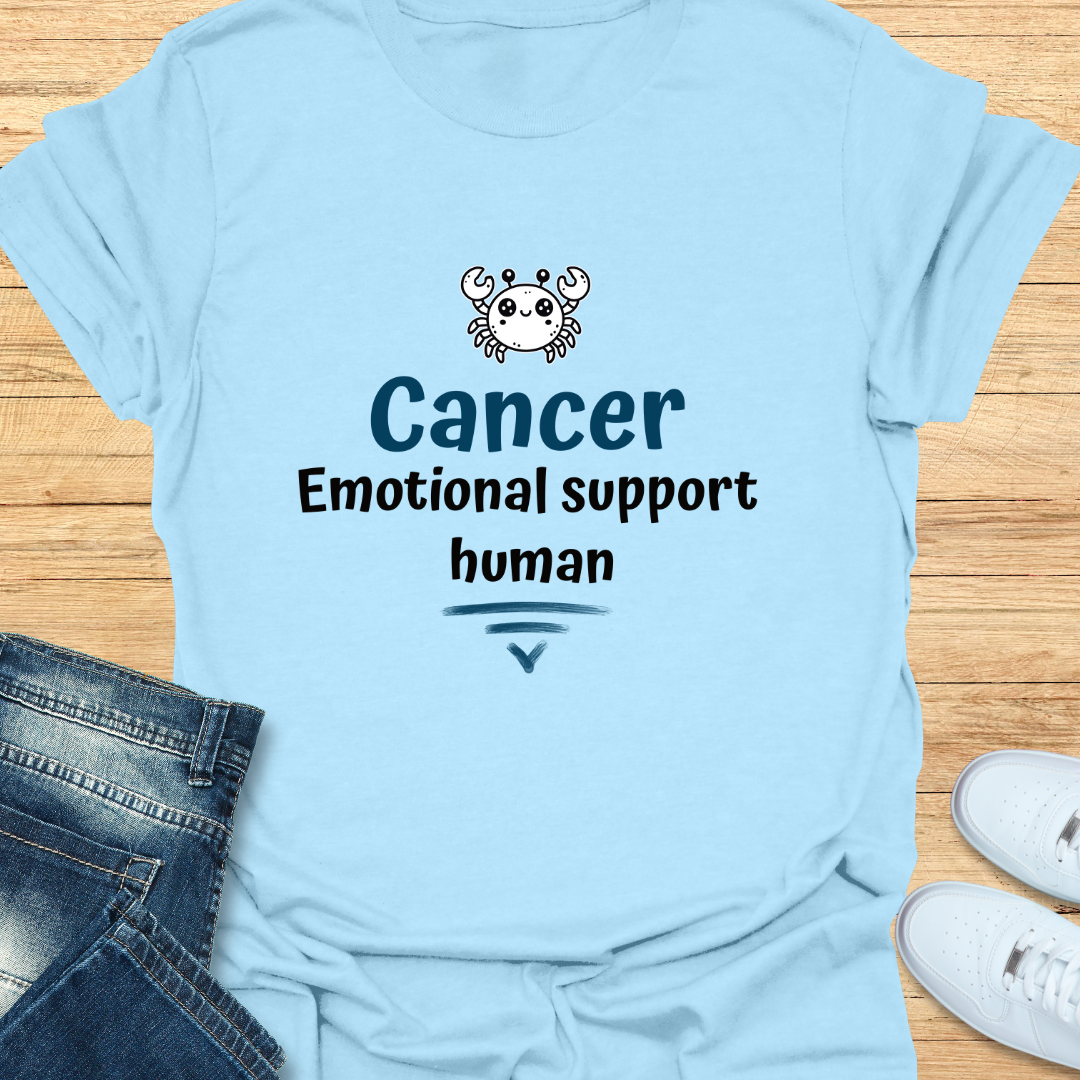 Cancer Emotional Support Human T-Shirt