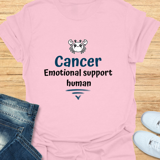 Cancer Emotional Support Human T-Shirt
