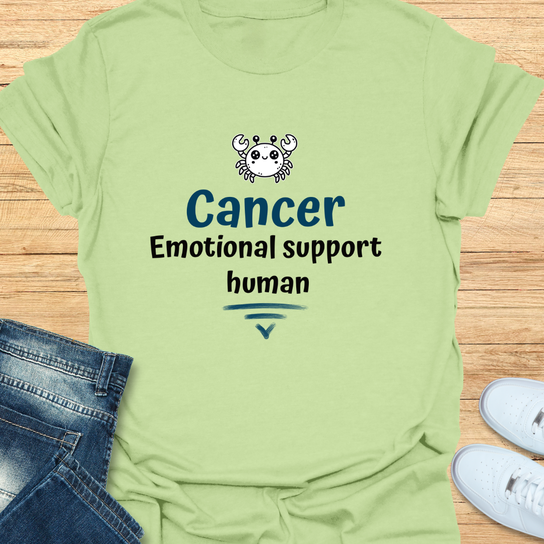 Cancer Emotional Support Human T-Shirt
