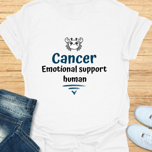 Cancer Emotional Support Human T-Shirt