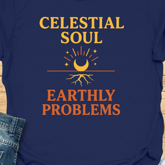 Celestial Soul Earthly Problems T-Shirt