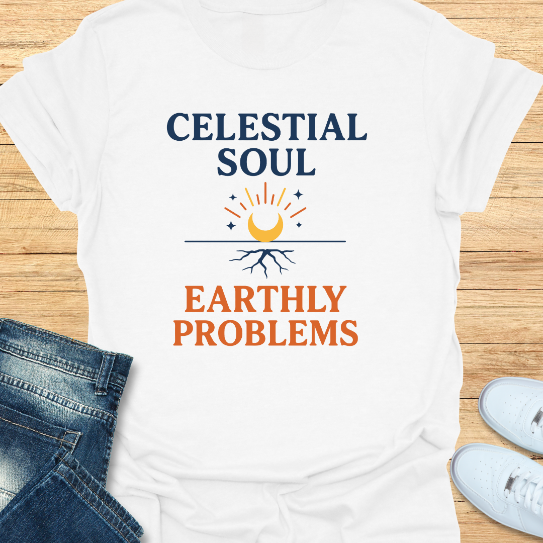 Celestial Soul Earthly Problems T-Shirt