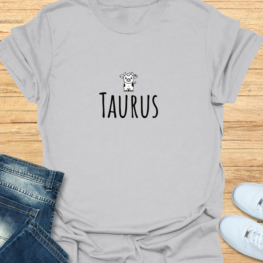 Taurus Cute Logo T-Shirt