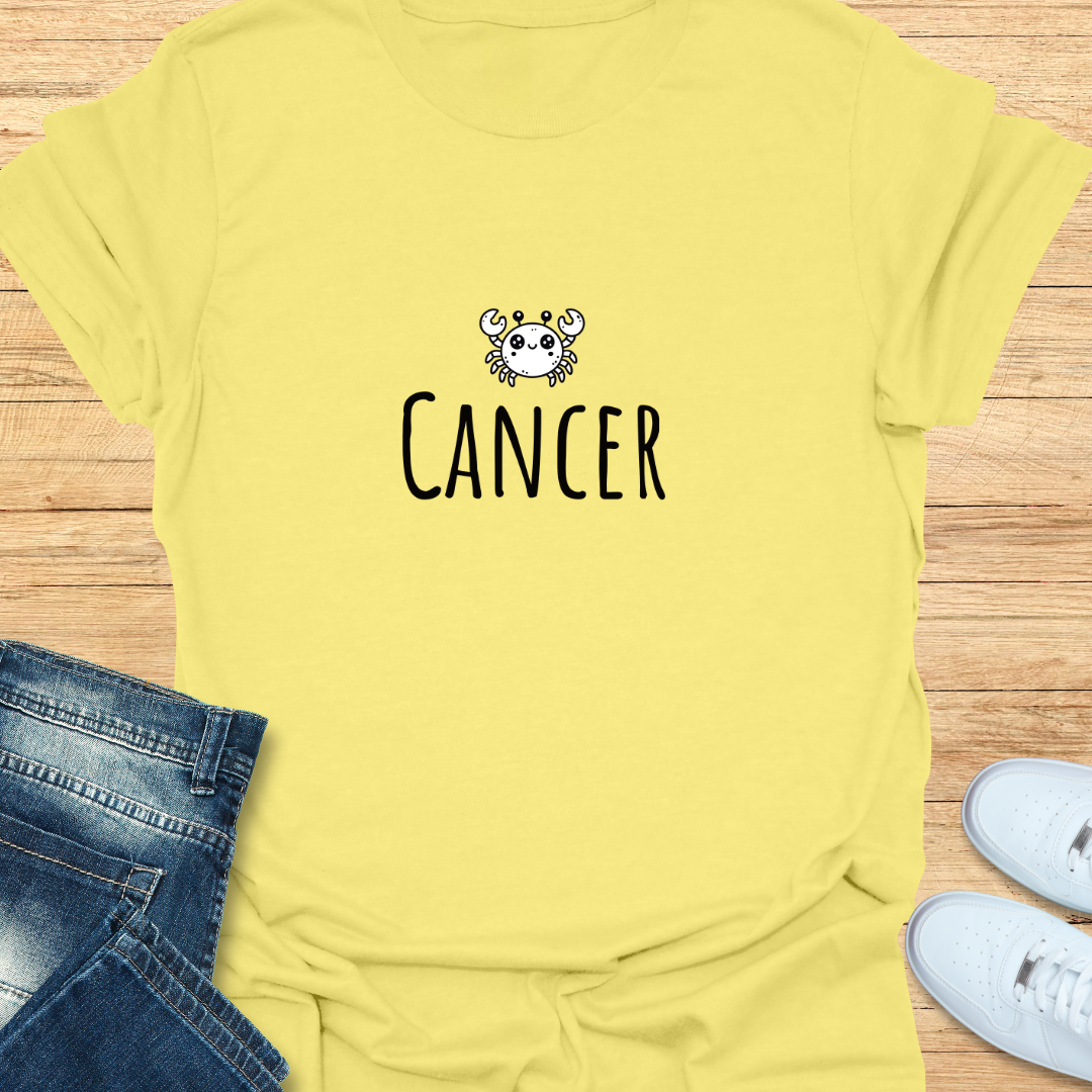 Cancer Cute Logo T-Shirt