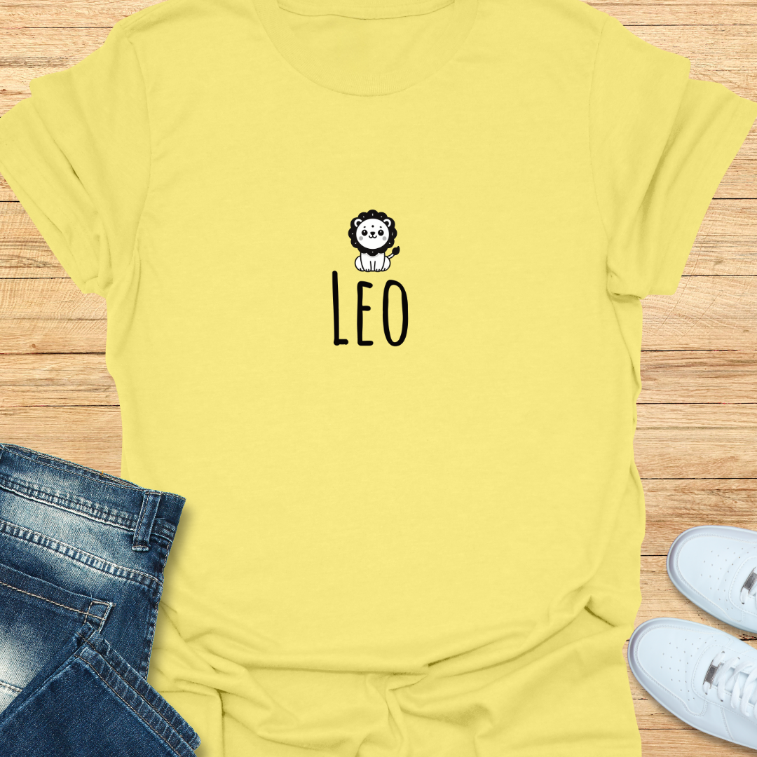 Leo Cute Logo T-Shirt