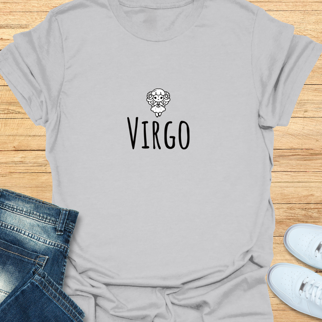 Virgo Cute Logo T-Shirt