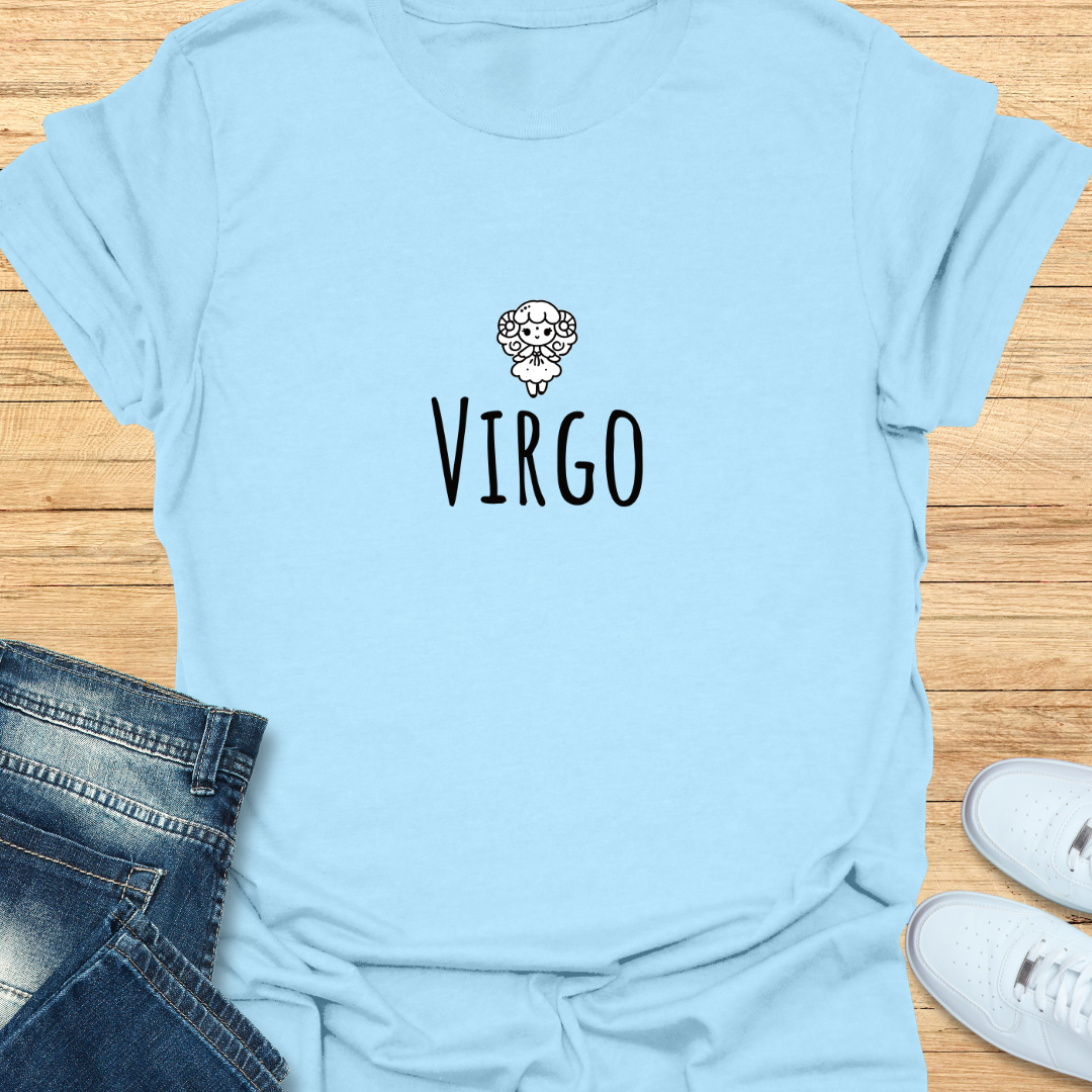 Virgo Cute Logo T-Shirt