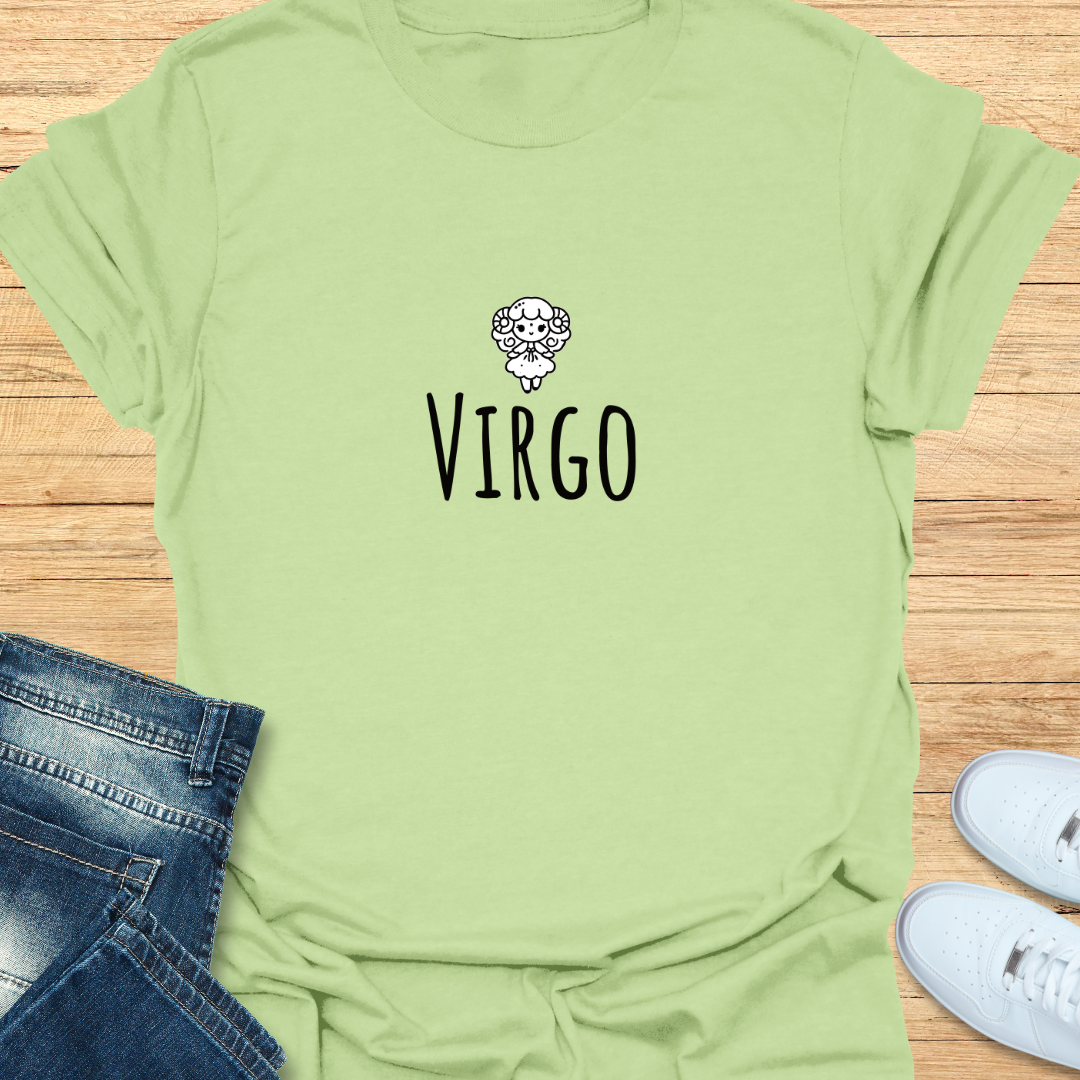 Virgo Cute Logo T-Shirt