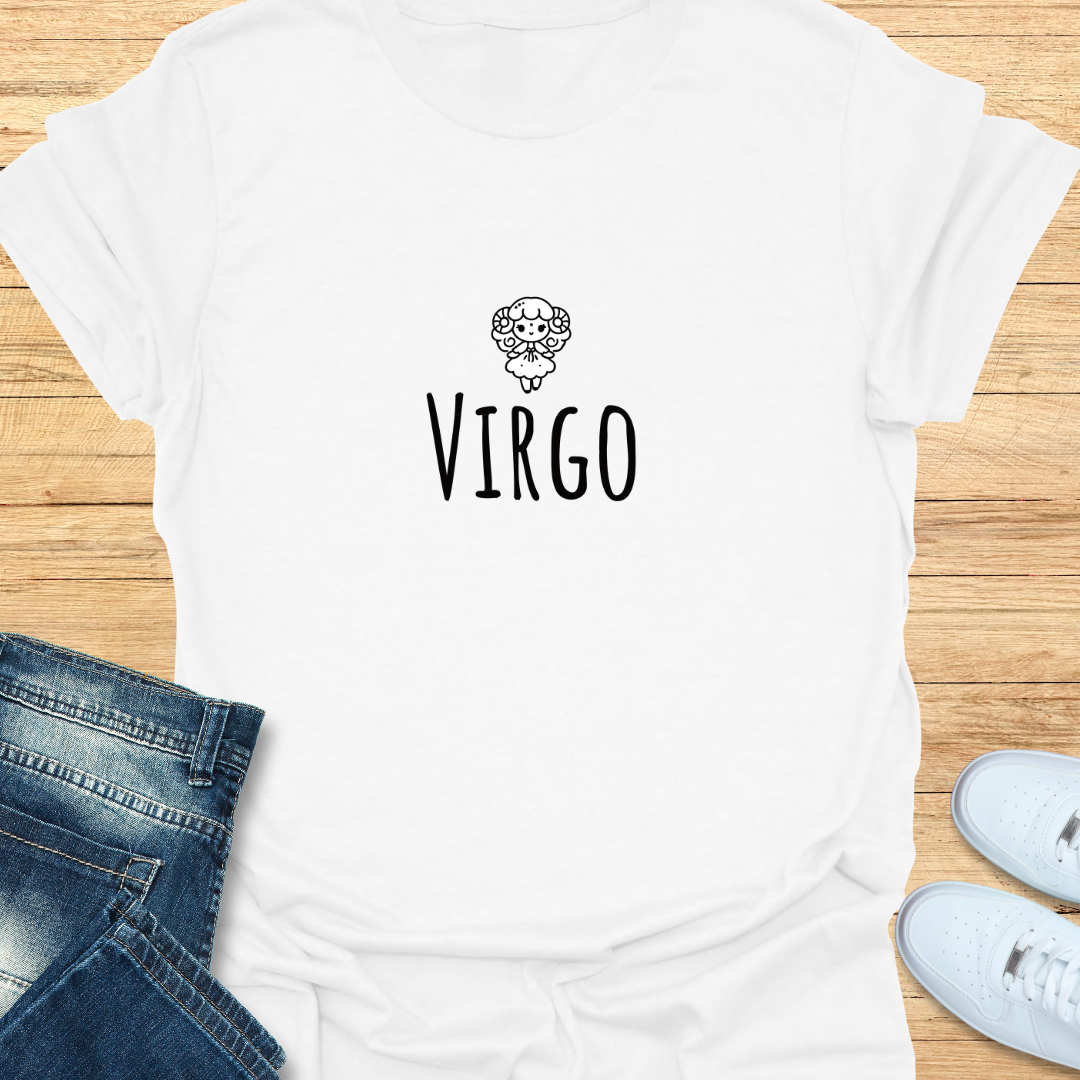 Virgo Cute Logo T-Shirt