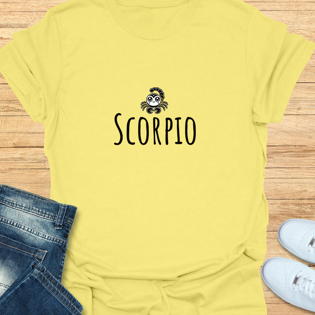 Scorpio Cute Logo T-Shirt