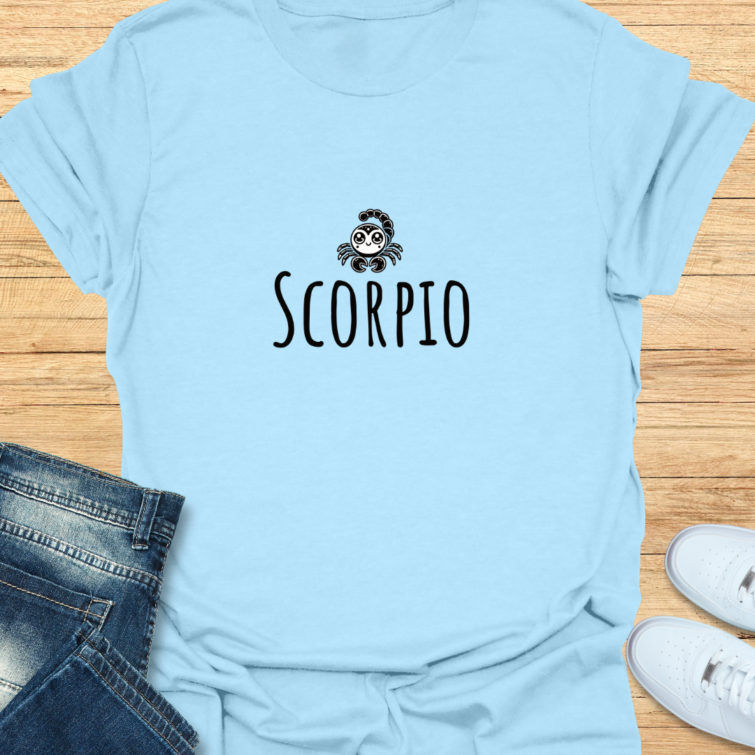 Scorpio Cute Logo T-Shirt