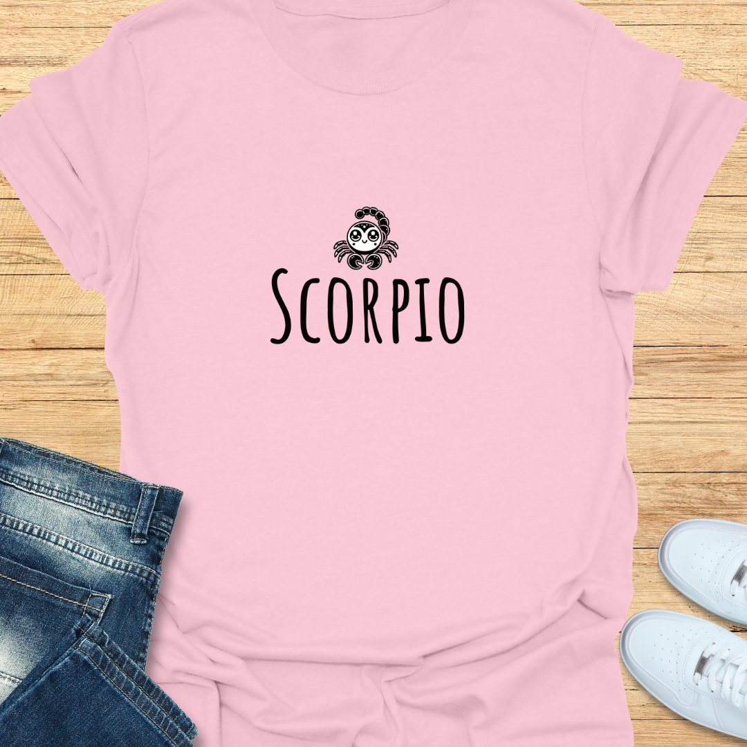 Scorpio Cute Logo T-Shirt