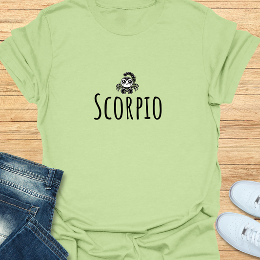 Scorpio Cute Logo T-Shirt