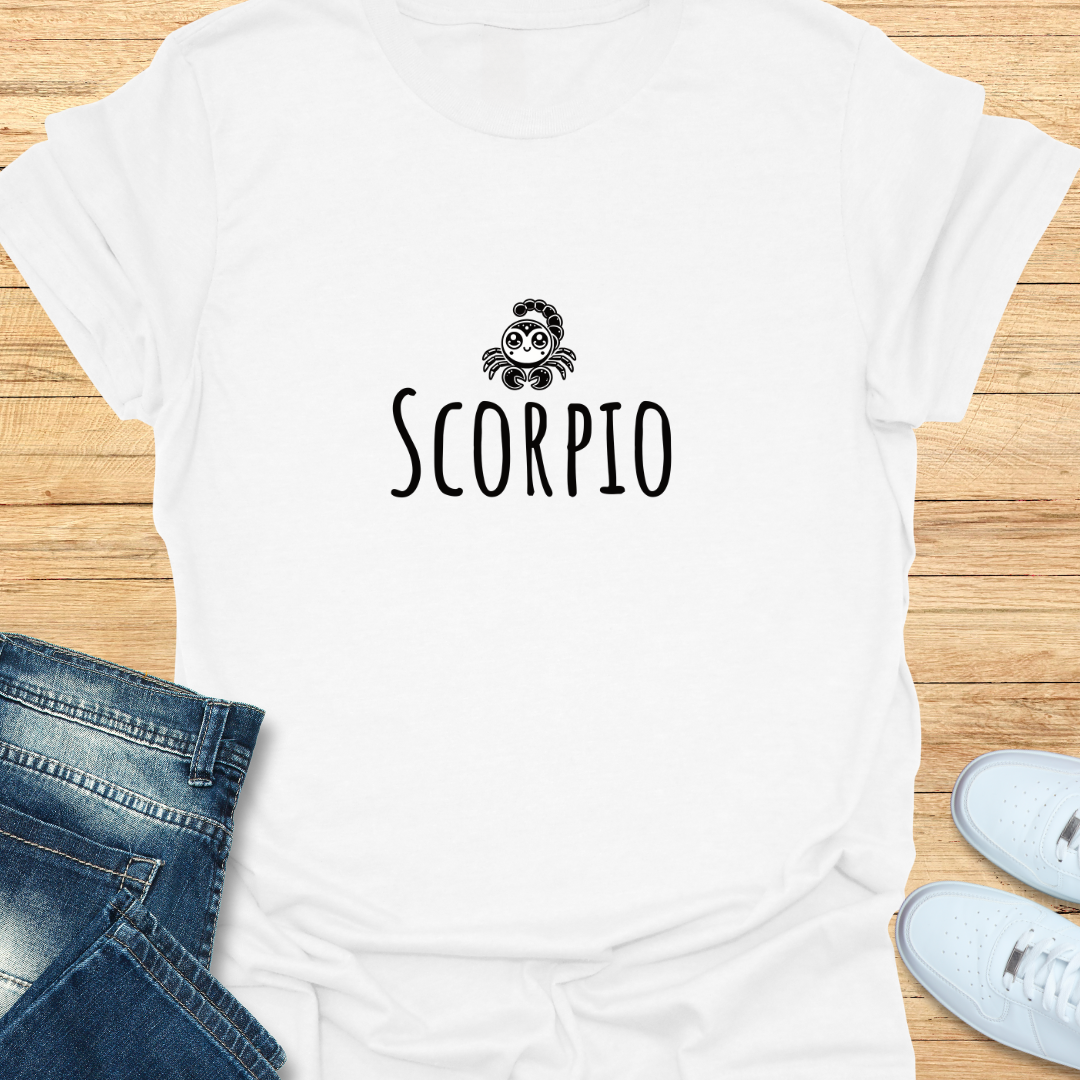 Scorpio Cute Logo T-Shirt