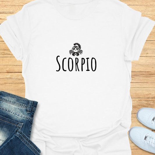 Scorpio Cute Logo T-Shirt