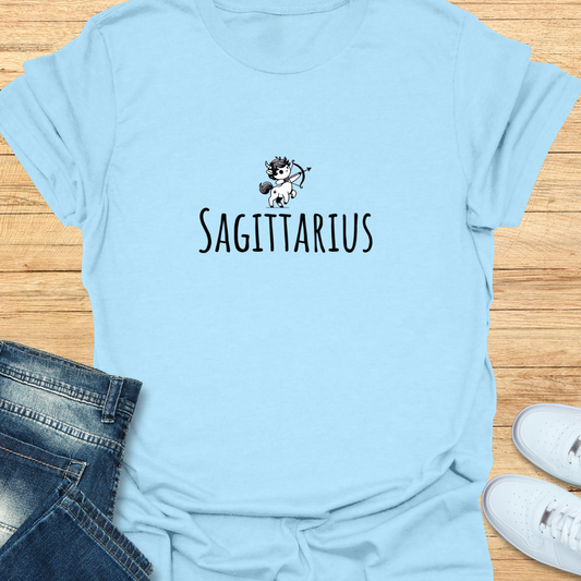 Sagittarius Cute Logo T-Shirt
