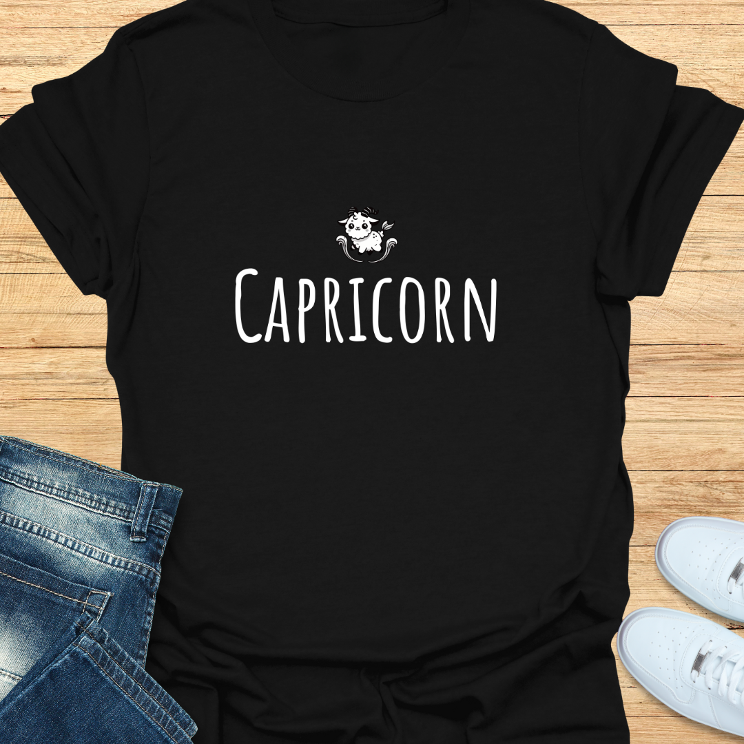 Capricorn Cute Logo T-Shirt