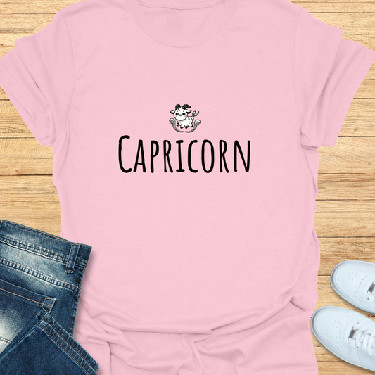 Capricorn Cute Logo T-Shirt