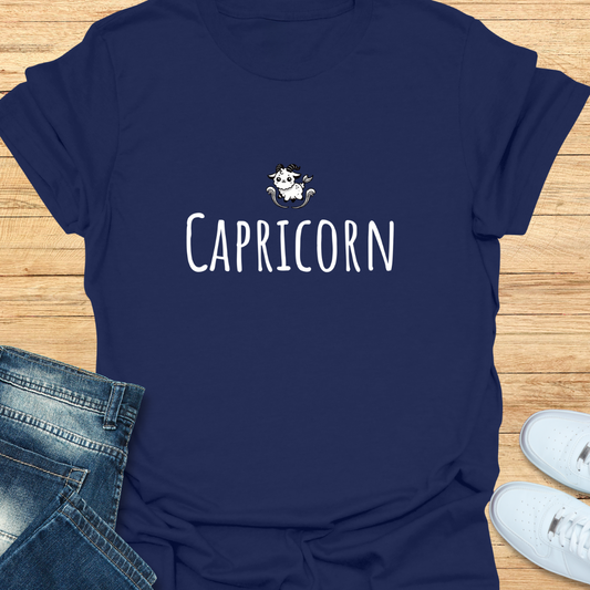Capricorn Cute Logo T-Shirt