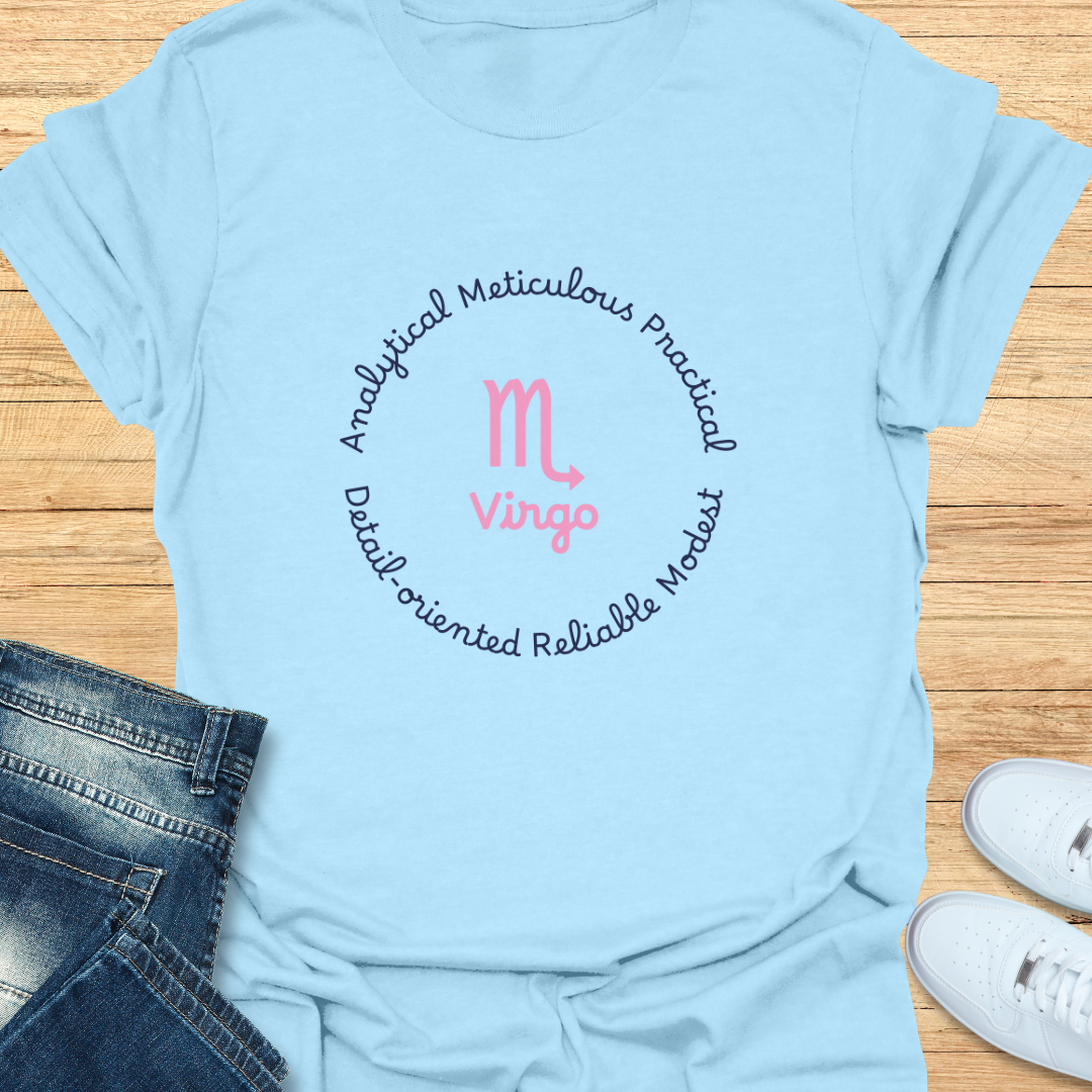 Virgo Trait Wheel T-Shirt