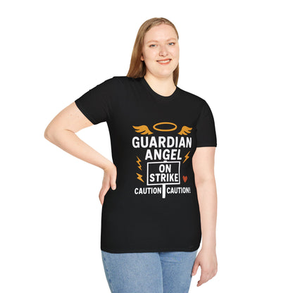 Guardian Angel on Strike T-Shirt