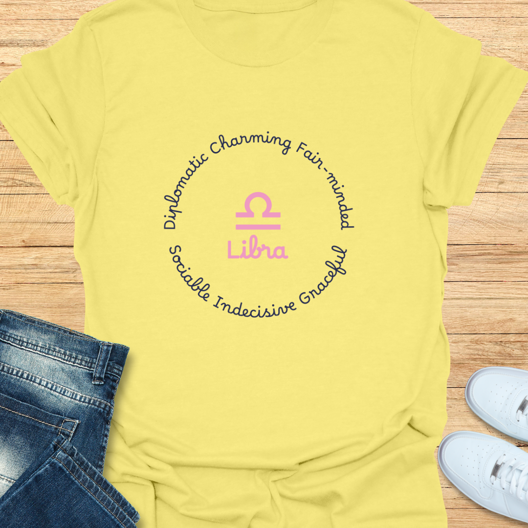 Libra Trait Wheel T-Shirt